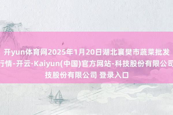 开yun体育网2025年1月20日湖北襄樊市蔬菜批发市集价钱行情-开云·Kaiyun(中国)官方网站-科技股份有限公司 登录入口